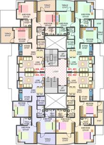 Project Image of 970.0 - 1333.0 Sq.ft 2 BHK Apartment for buy in Home Bhagyatara Society