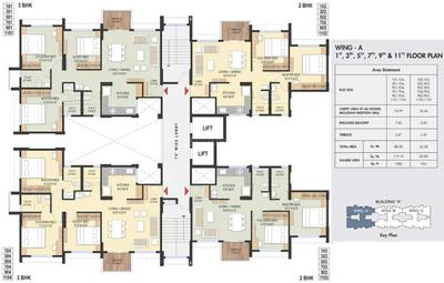 Project Image of 533.0 - 829.0 Sq.ft 2 BHK Apartment for buy in Samraat Nucleus Project 01
