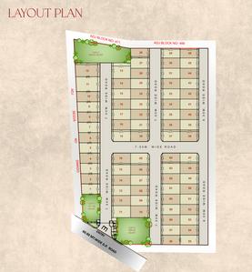 Ashtalaxmi Villa Nova Layout Plan 1