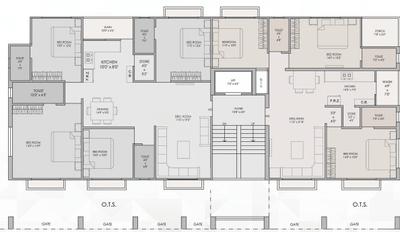 Project Image of 869.83 - 1203.51 Sq.ft 3 BHK Apartment for buy in Bathani Cloud 3