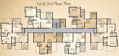 Project Image of 464.0 - 957.0 Sq.ft 1 BHK Apartment for buy in Arihanta Aastha