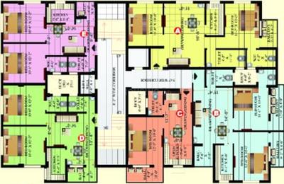 Project Image of 546.0 - 1080.0 Sq.ft 1 BHK Apartment for buy in Vishwakarma Siddhi Residency