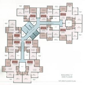 Project Image of 352.0 - 536.0 Sq.ft 1 BHK Apartment for buy in Ganesh Gods County A Wing