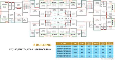 Project Image of 2000 Sq.ft 3 BHK Apartment / Flat for sale in Yewalewadi for Rs. 12000000
