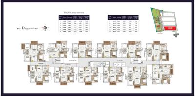 Project Image of 1251.0 - 1308.0 Sq.ft 2 BHK Apartment for buy in Oorjita Vedant