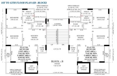 Project Image of 2088 Sq.ft 3 BHK Apartment / Flat for sale in Randesan for Rs. 9000000