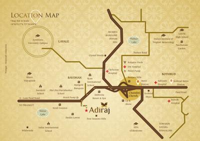 Project Image of 611.39 - 851.64 Sq.ft 2 BHK Apartment for buy in Adiraj