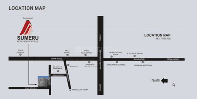 Project Image of 474.8 - 1555.17 Sq.ft 1 BHK Apartment for buy in Gurupragya Sumeru