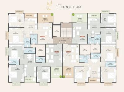 Project Image of 750.0 - 1050.0 Sq.ft 2 BHK Apartment for buy in Aarti Appartments