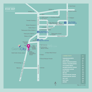 Project Image of 397.0 - 939.0 Sq.ft 1 BHK Apartment for buy in Gems Ruby Phase II