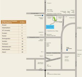 Project Image of 848.0 - 1062.0 Sq.ft 2 BHK Apartment for buy in Provident Freedom