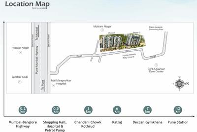 Project Image of 510.0 - 682.0 Sq.ft 1 RK Apartment for buy in Suyog Aura Phase II