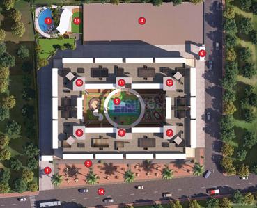 Project Image of 740.0 - 943.0 Sq.ft 2 BHK Apartment for buy in Kosmic Kourtyard Phase 1