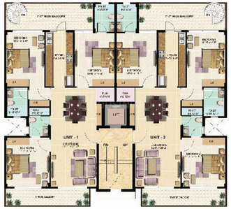 Project Image of 827.96 - 1188.0 Sq.ft 2 BHK Apartment for buy in Omaxe Greens