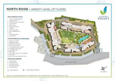 Project Image of 618.0 - 1740.0 Sq.ft 2 BHK Apartment for buy in Kalpataru Vivant South Wing B