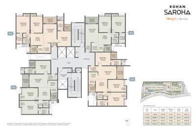 Project Image of 836.0 - 2023.0 Sq.ft 2 BHK Apartment for buy in Rohan Saroha