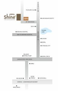 Trio Sundaram Shine Location Plan 1