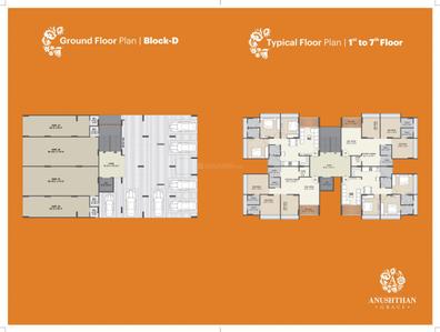 Project Image of 1134.0 - 1350.0 Sq.ft 2 BHK Apartment for buy in Anushthan Grace