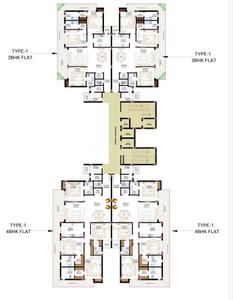 Project Image of 1692.9 - 2282.7 Sq.ft 3 BHK Apartment for buy in Rohit The Elite