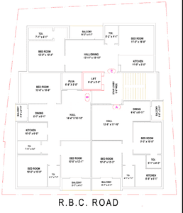 Project Image of 1052.0 - 1091.0 Sq.ft 2 BHK Apartment for buy in Gokul Apartment