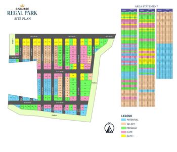 Project Image of 1453.0 - 6367.0 Sq.ft Residential Plot Plot for buy in G Square Regal Park