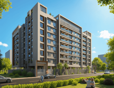 Project Image of 682.65 - 970.47 Sq.ft 2 BHK Apartment for buy in Riswadkar Element 77