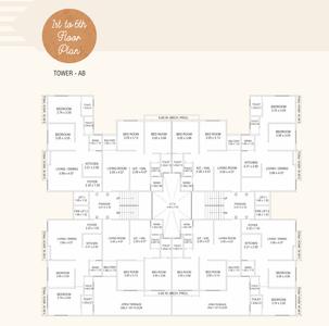 Project Image of 570.92 - 641.42 Sq.ft 2 BHK Apartment for buy in Maruti Kishan Sapphire