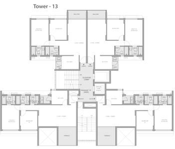 Project Image of 633.35 - 739.59 Sq.ft 2 BHK Apartment for buy in Tata Rio De Goa