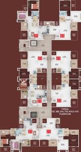 Project Image of 0.0 - 476.0 Sq.ft 1 BHK Apartment for buy in Hrutviin Unnati Avenue