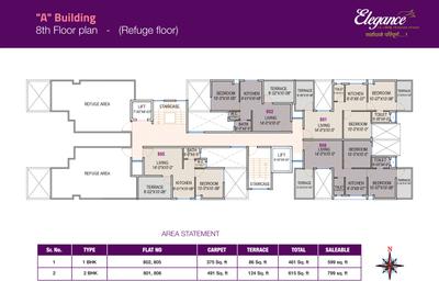 Project Image of 312.05 - 491.0 Sq.ft 1 BHK Apartment for buy in Aksha Elegance