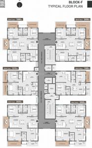 Project Image of 1305.0 - 2140.0 Sq.ft 2 BHK Apartment for buy in Sanvi One East