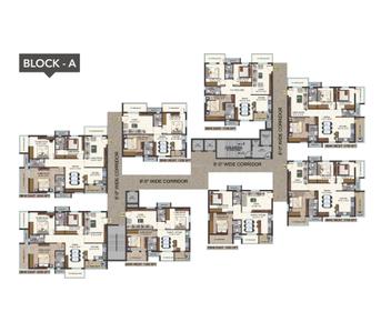 Project Image of 1335.0 - 2055.0 Sq.ft 2 BHK Apartment for buy in Udaya Skyvert