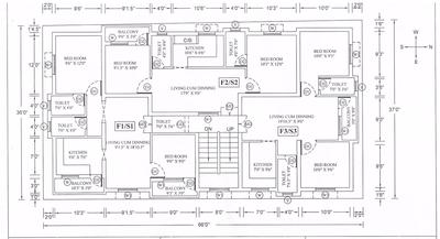 Project Image of 789.0 - 1012.0 Sq.ft 2 BHK Apartment for buy in Silicon Chithiram Homes