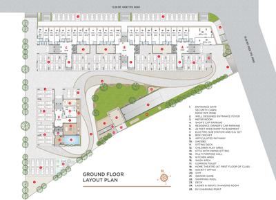 Project Image of 2000 Sq.ft 3 BHK Apartment / Flat for sale in Vaishno Devi Circle for Rs. 13000000