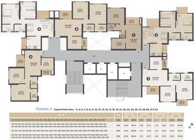 Project Image of 756.0 - 1457.88 Sq.ft 2 BHK Apartment for buy in VTP Dolce Vita