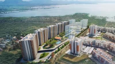 Project Image of 751.22 - 1013.86 Sq.ft 2 BHK Apartment for buy in Mahindra Lakewoods Towers D E