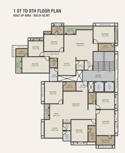 Project Image of 1410.83 - 1626.1 Sq.ft 4 BHK Apartment for buy in Yugdharma Yug Serenity