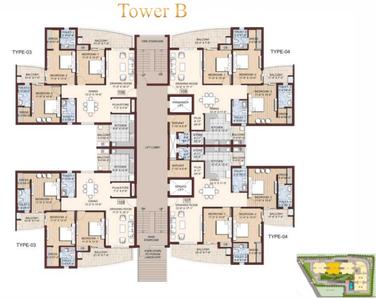 Project Image of 841.09 - 1374.77 Sq.ft 2 BHK Apartment for buy in Mega Heights
