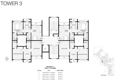 Project Image of 336.0 - 444.0 Sq.ft 1 RK Apartment for buy in Godrej Vihaa Phase 2
