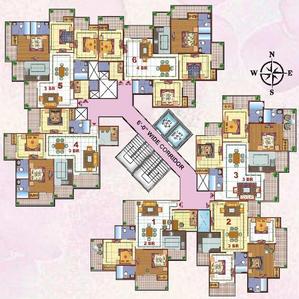 Project Image of 1250.0 - 2150.0 Sq.ft 2.5 BHK Apartment for buy in Skytech Merion Residency II