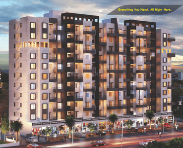 Project Image of 437.77 - 628.0 Sq.ft 2 BHK Apartment for buy in Shiv Prapti Buidcon Shiv Kings Plaza