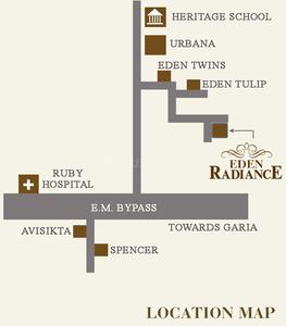 Project Image of 1226.0 - 1722.0 Sq.ft 3 BHK Apartment for buy in Eden Radiance