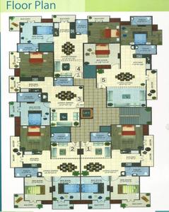 Project Image of 1102.0 - 1423.0 Sq.ft 2 BHK Apartment for buy in A And S Aman Heights