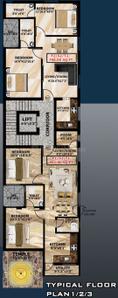 Project Image of 798.0 - 901.0 Sq.ft 2 BHK Apartment for buy in Joy Sangeetha