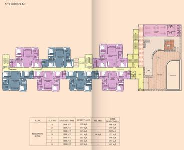 Project Image of 1573.0 - 2009.0 Sq.ft 3 BHK Apartment for buy in Kimaya