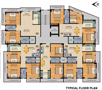 Project Image of 511.0 - 7814.6 Sq.ft 2 BHK Apartment for buy in Vastu Vastaya Adps Palace