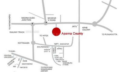 Project Image of 0.0 - 3000.0 Sq.ft 3 BHK Villa for buy in Aparna County