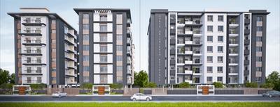 Project Image of 0.0 - 1317.0 Sq.ft 3 BHK Apartment for buy in Gokul Hrishikesh Residency Wing 3