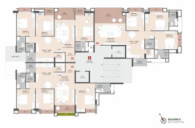 Project Image of 691.0 - 1072.0 Sq.ft 2 BHK Apartment for buy in Jivantta