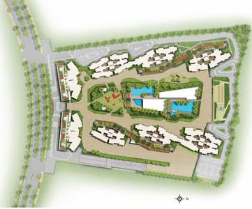 Project Image of 0.0 - 1072.0 Sq.ft 3 BHK Apartment for buy in Kalpataru Sector 5 Wing B